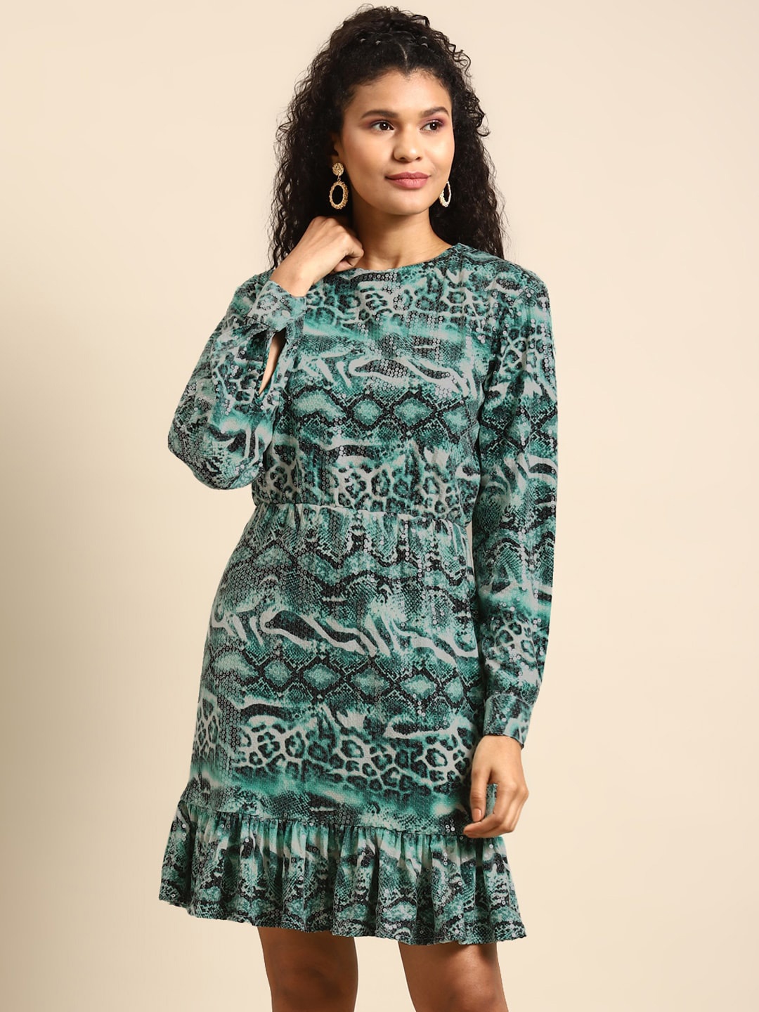 

DODO & MOA Green Dress