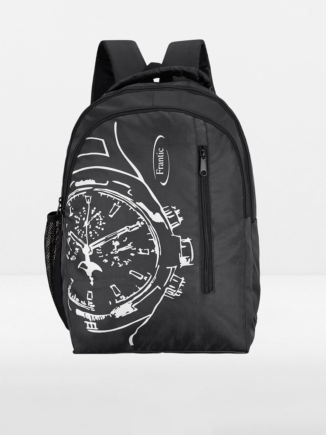 

Frantic Unisex Kids Black & White Backpack