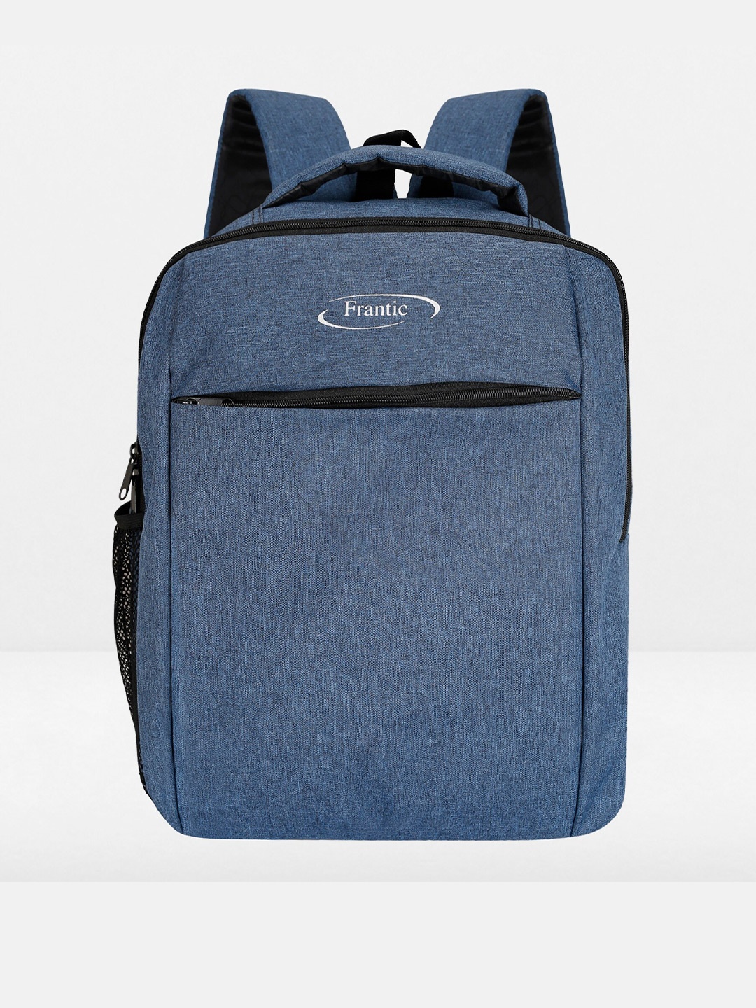 

Frantic Unisex Kids Blue & Black Backpack