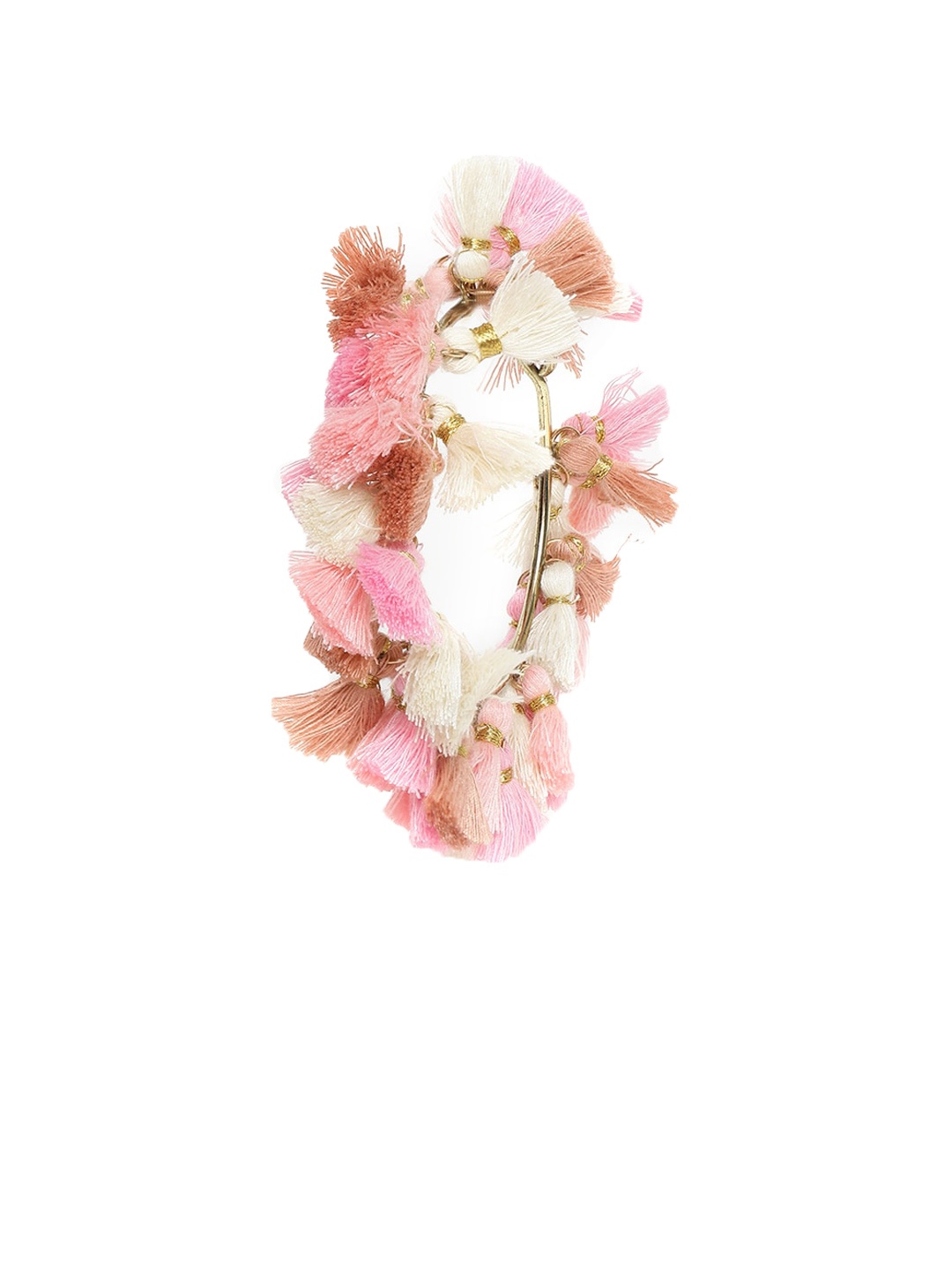 

Fabindia Tassel Antique Bangle, Pink