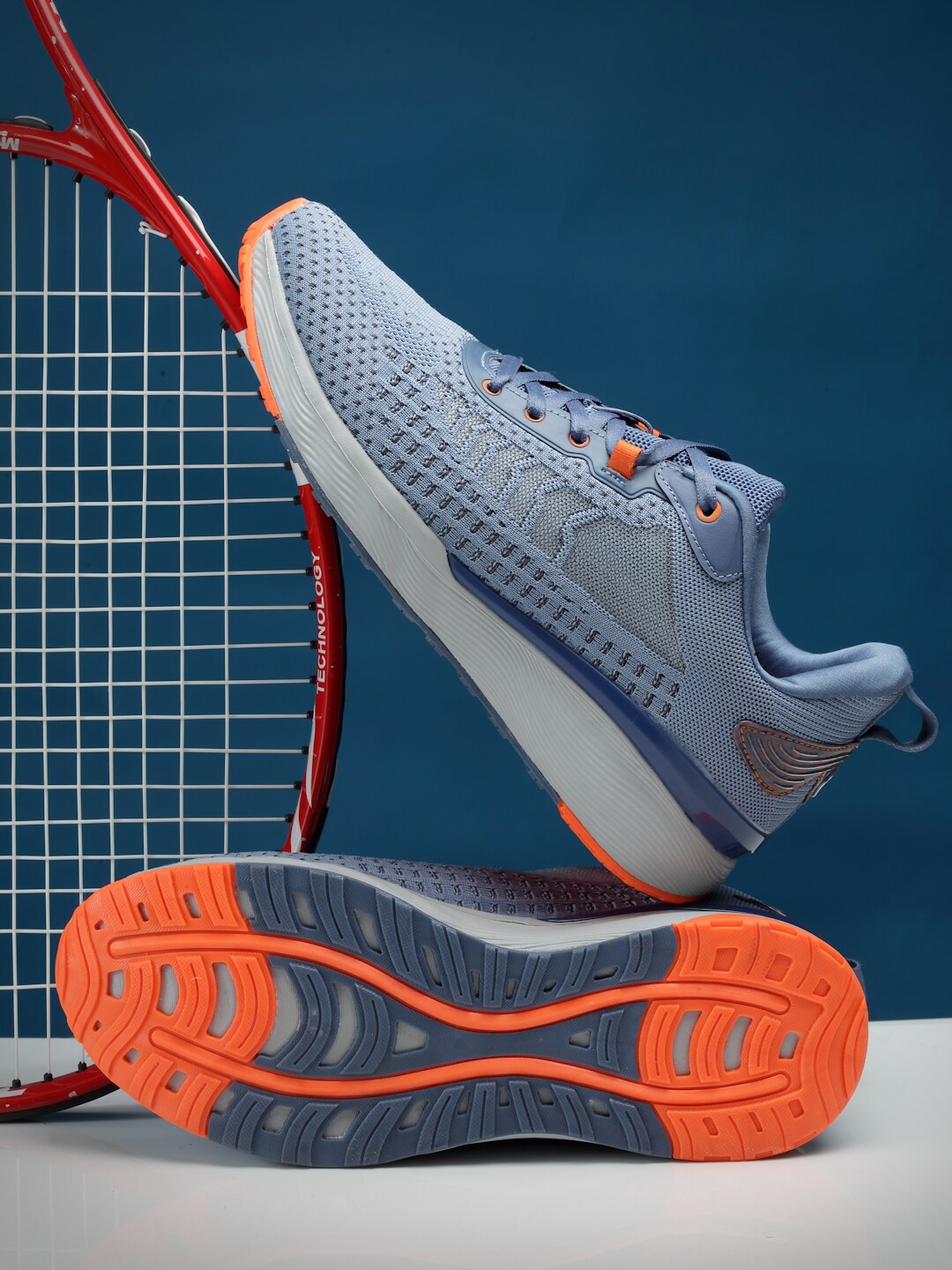 

Action Men Mesh Running Non-Marking Sports Shoes ATG-770, Navy blue