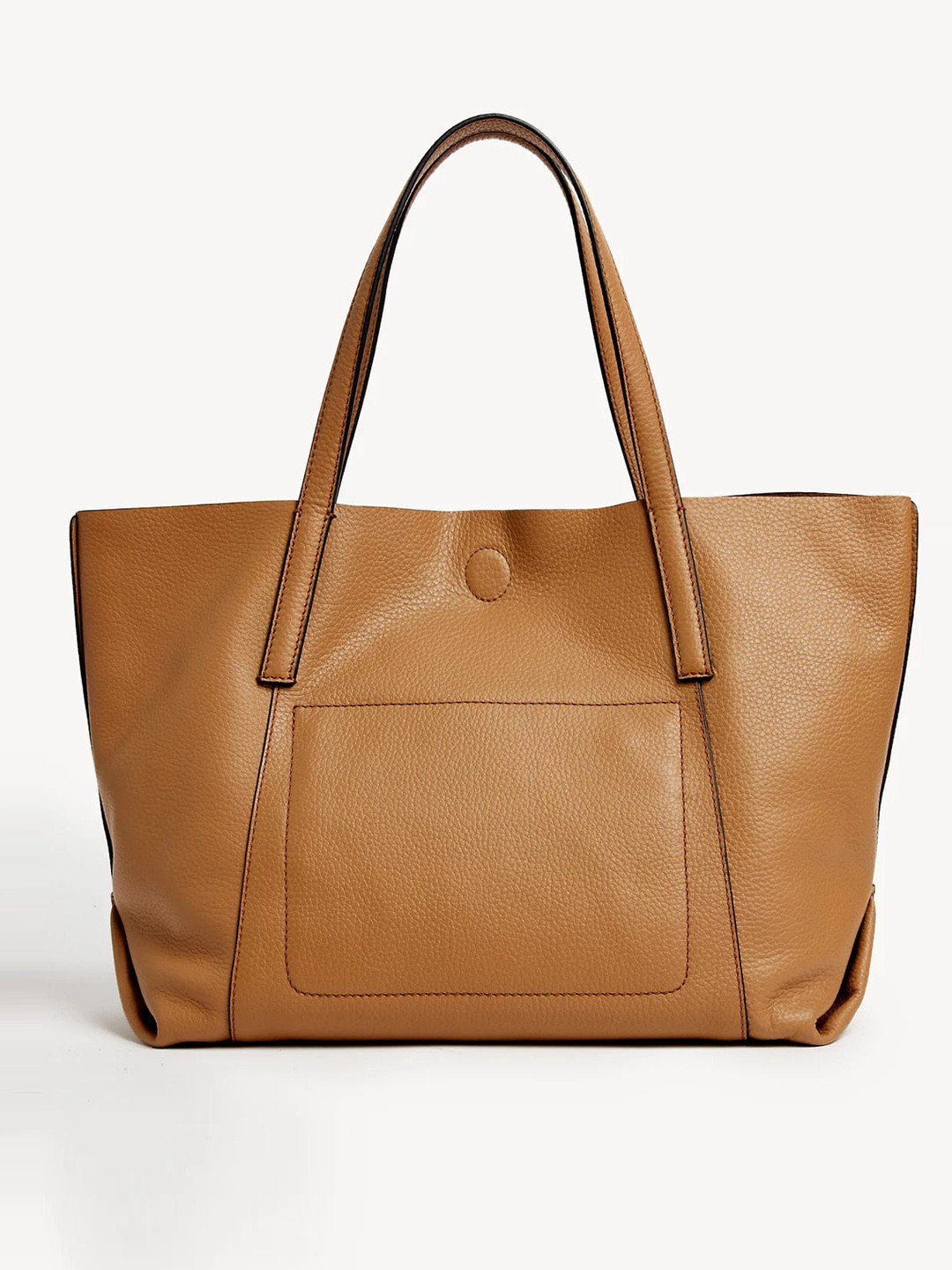 

Marks & Spencer Leather Oversized Shopper Shoulder Bag, Brown