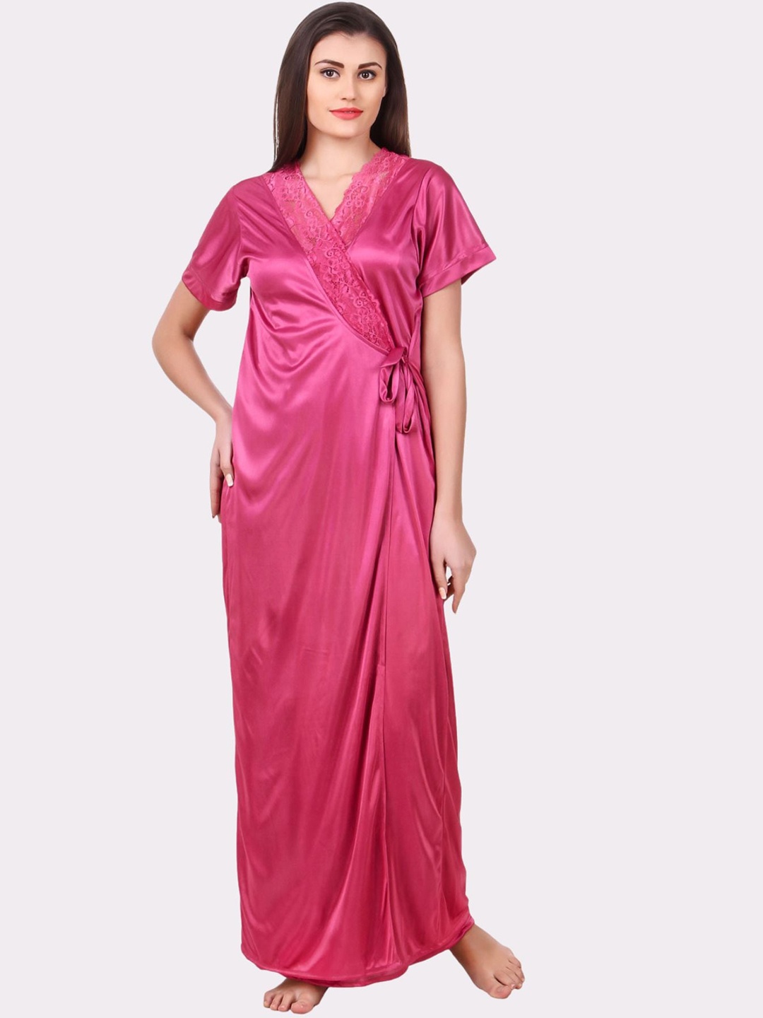 

Fasense Maxi Bath Robe, Pink