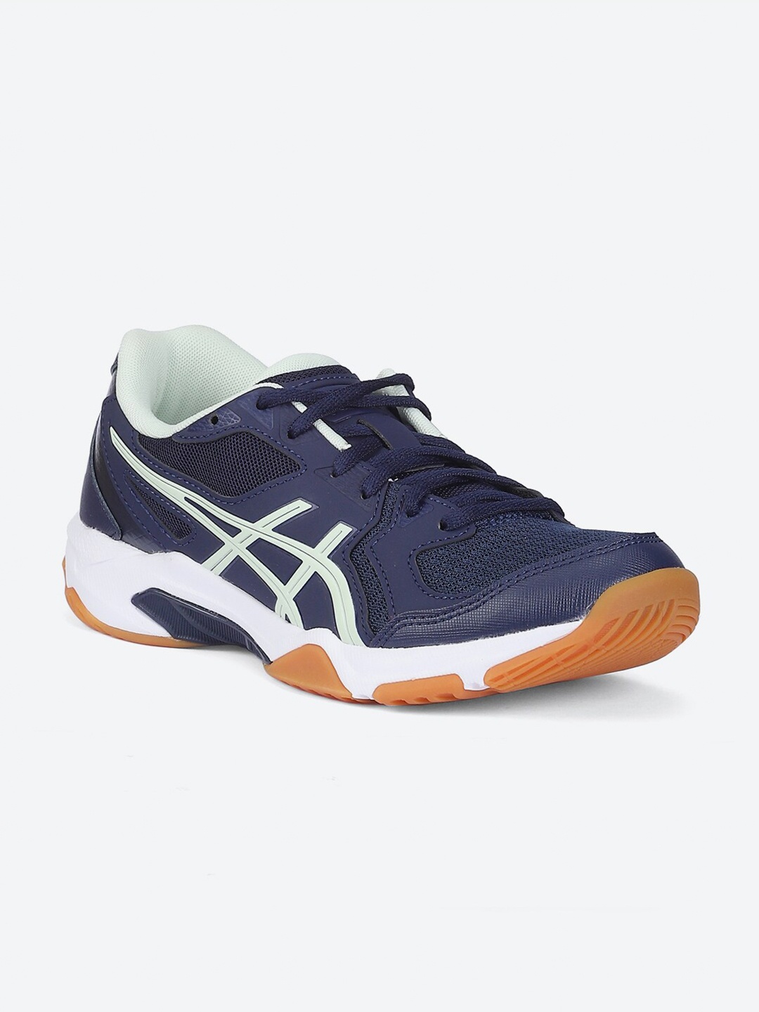 

ASICS Women GEL-Rocket 10 Indoor Court Sports Shoes, Navy blue