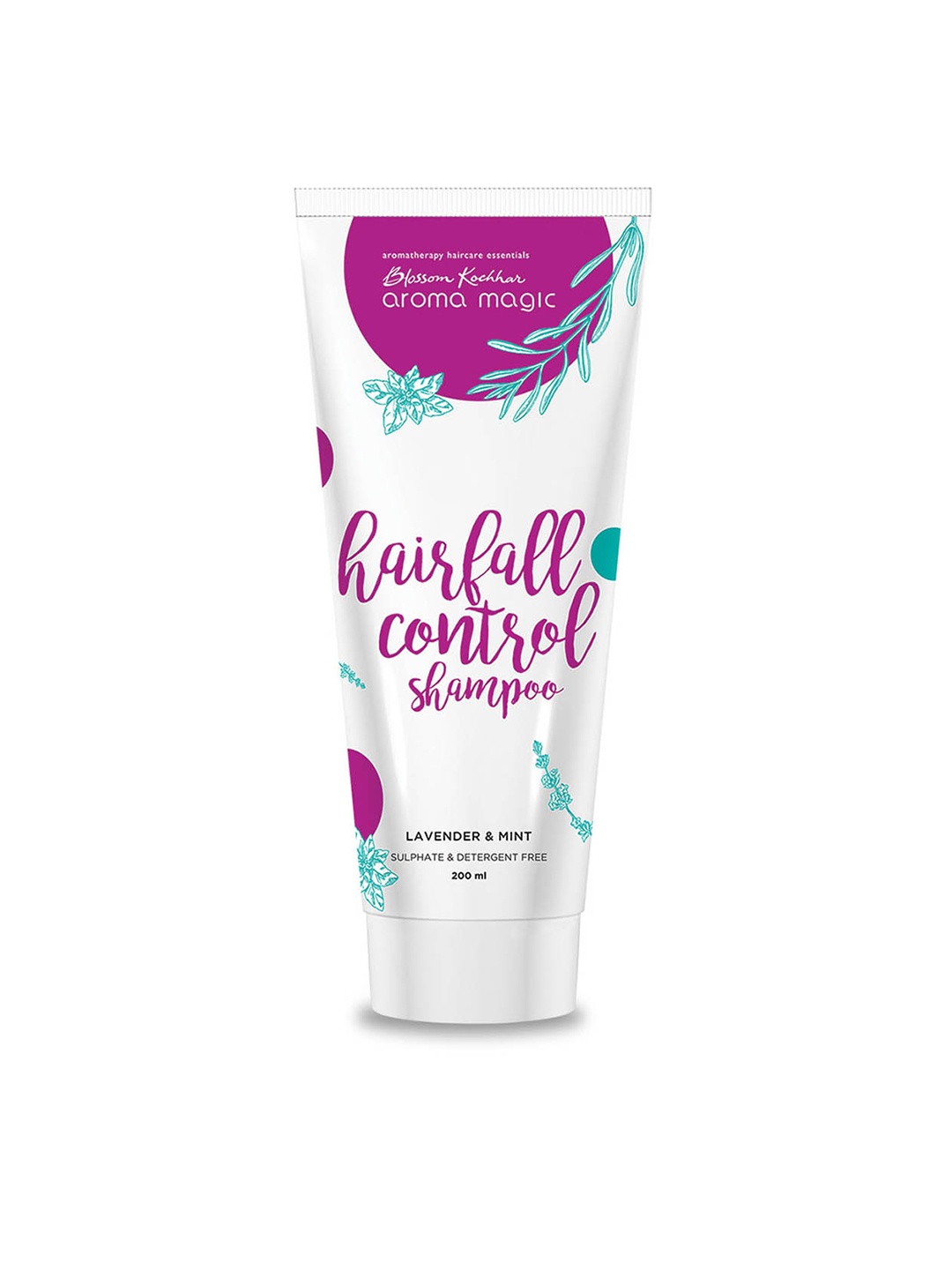 

Aroma Magic Blossom Kochhar Hairfall Control Shampoo with Lavender - 200 ml, White