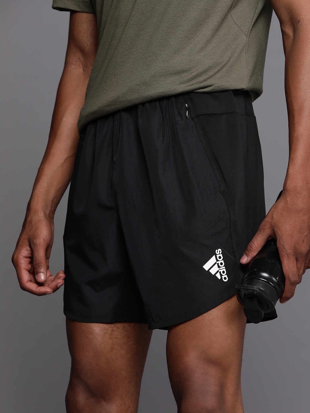

ADIDAS Men D4T Training Aeroready Shorts, Black