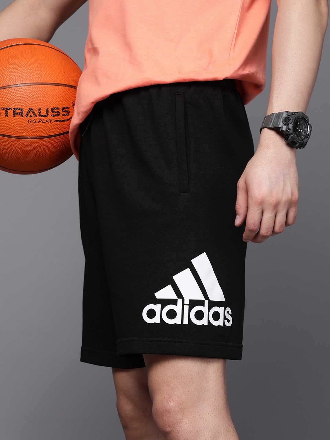 

ADIDAS Men MH BOSSHORTFT Swim Shorts, Black