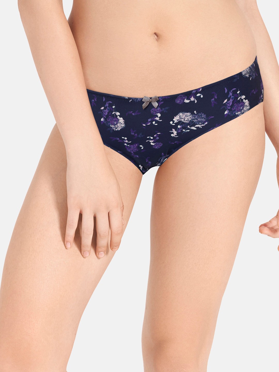 

Amante Women Printed Low Rise Smooth Charm Bikini Brief - PAN10606, Purple