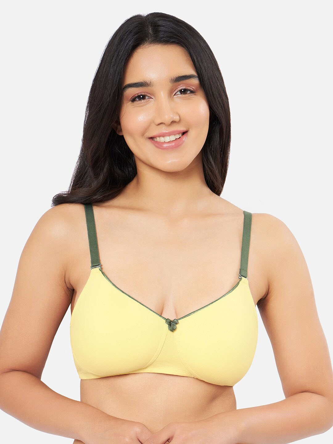 

Amante Solid Padded Wirefree Comfort Dream T-Shirt Bra - BRA91901, Yellow