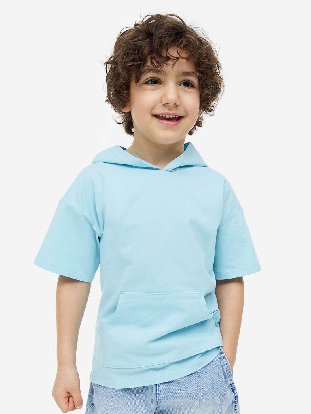 

H&M Boys Hooded T-shirt, Blue