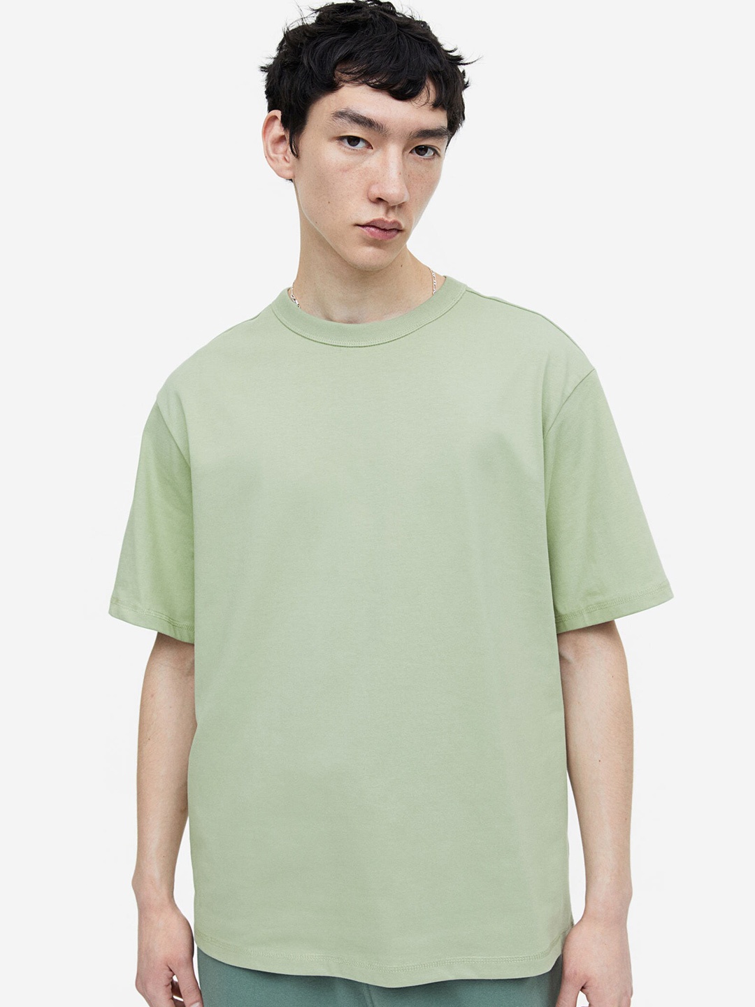

H&M COOLMAX Relaxed Fit T-shirt, Green