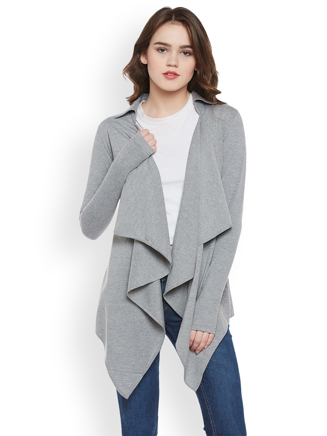 

Hypernation Women Grey Shrug