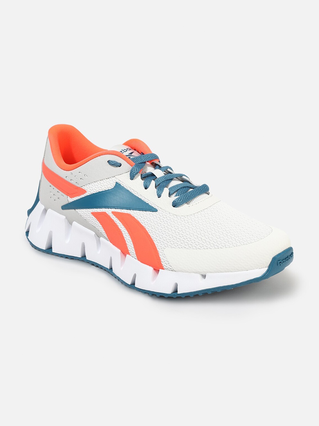 

Reebok Men Zig Dynamica 2.0 Textile Sports Running Shoes, White