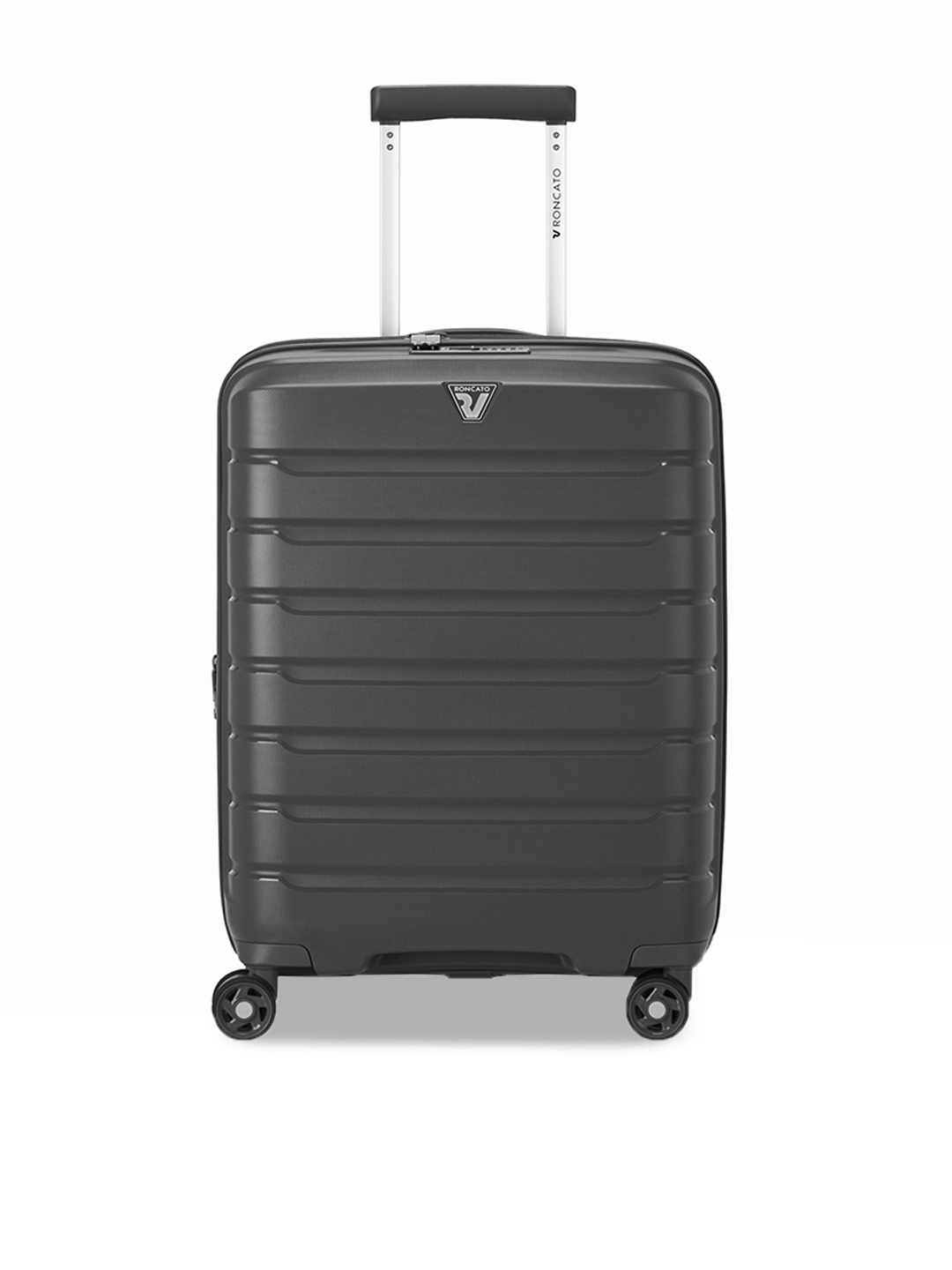 

RONCATO BUTTERFLY Polypropylene Material Hard 21" Cabin Trolley, Black