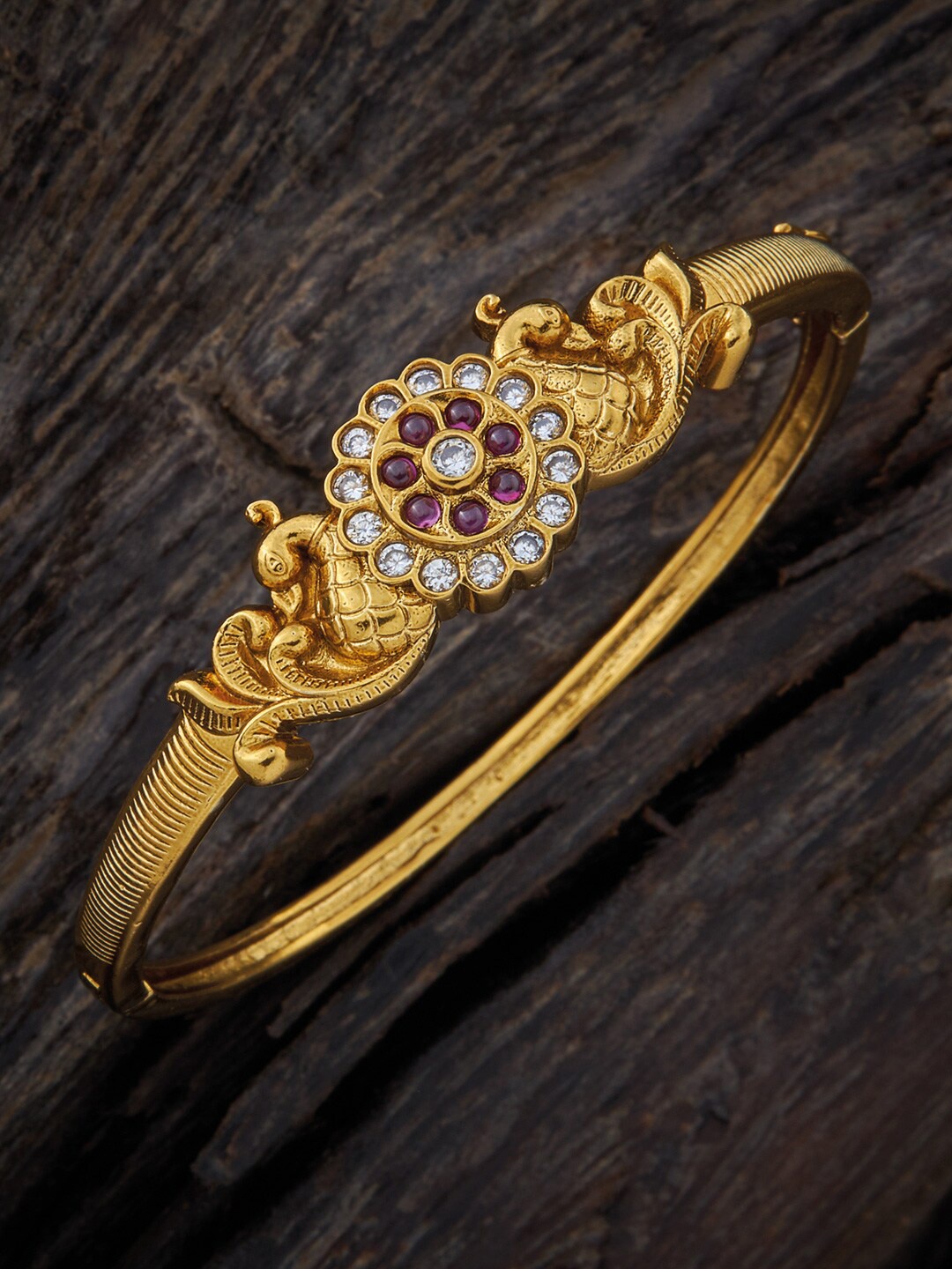 

Kushal's Fashion Jewellery Women Bangle-Style Bracelet, Gold