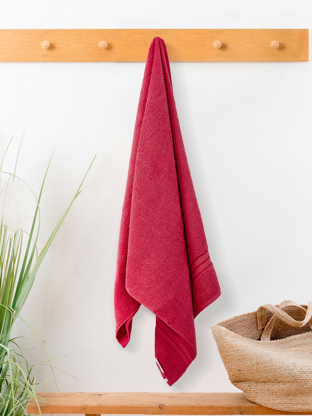 

Layers Tuscany Red 380 GSM Pure Cotton Bath Towel