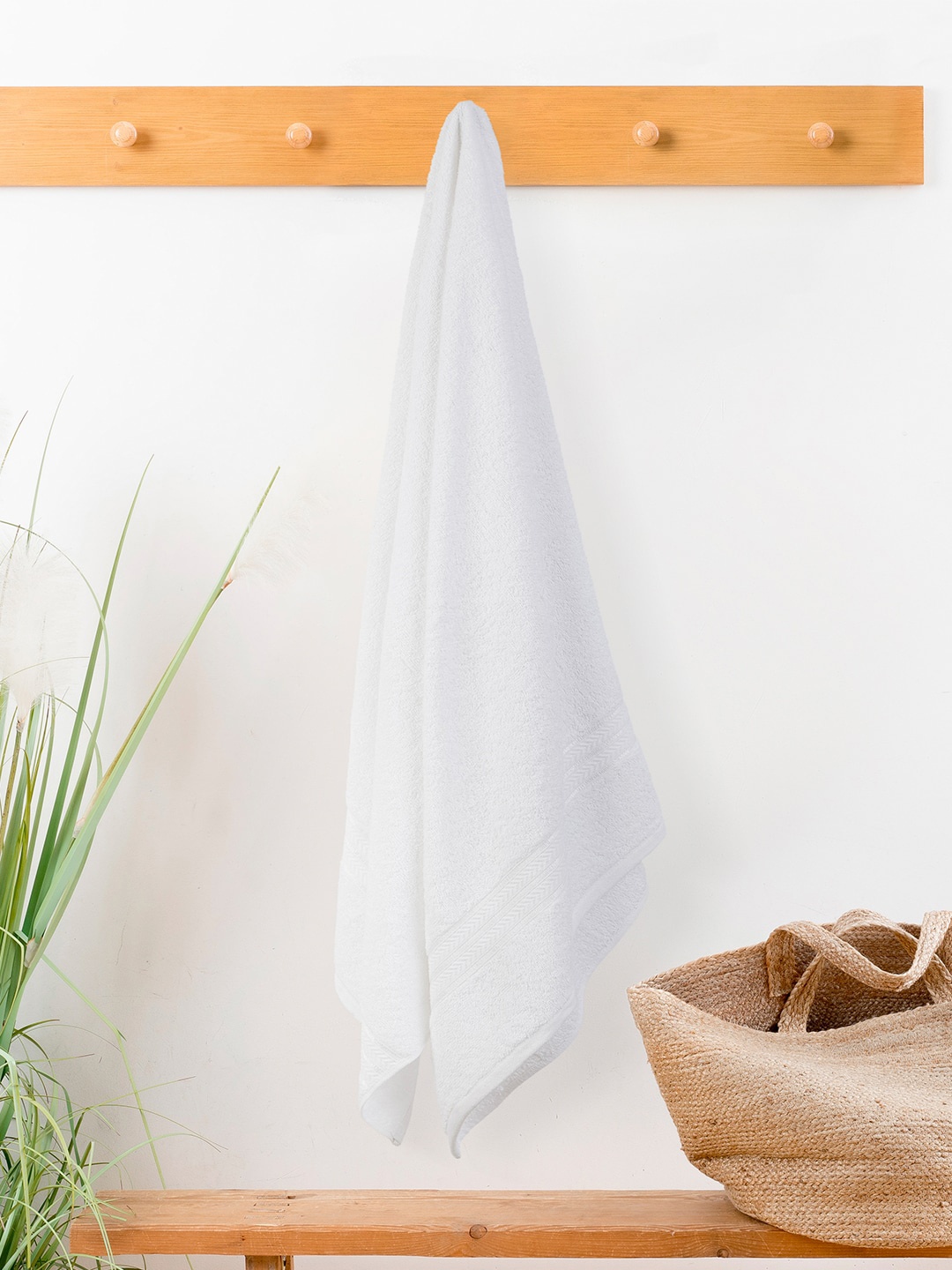 

Layers Tuscany White 380 GSM Pure Cotton Bath Towel