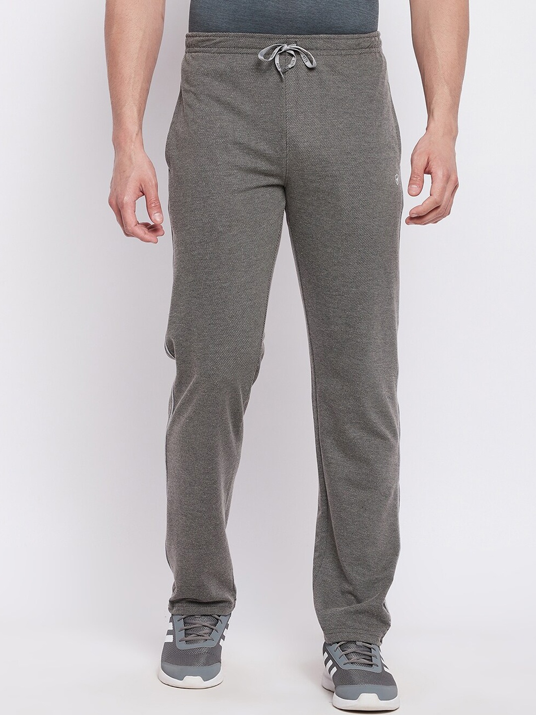 

NEVA Men Mid-Rise Track Pants, Grey