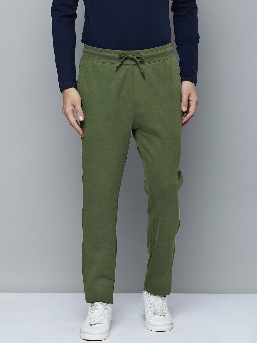 

Indian Terrain Men Slim Fit Track Pants, Olive