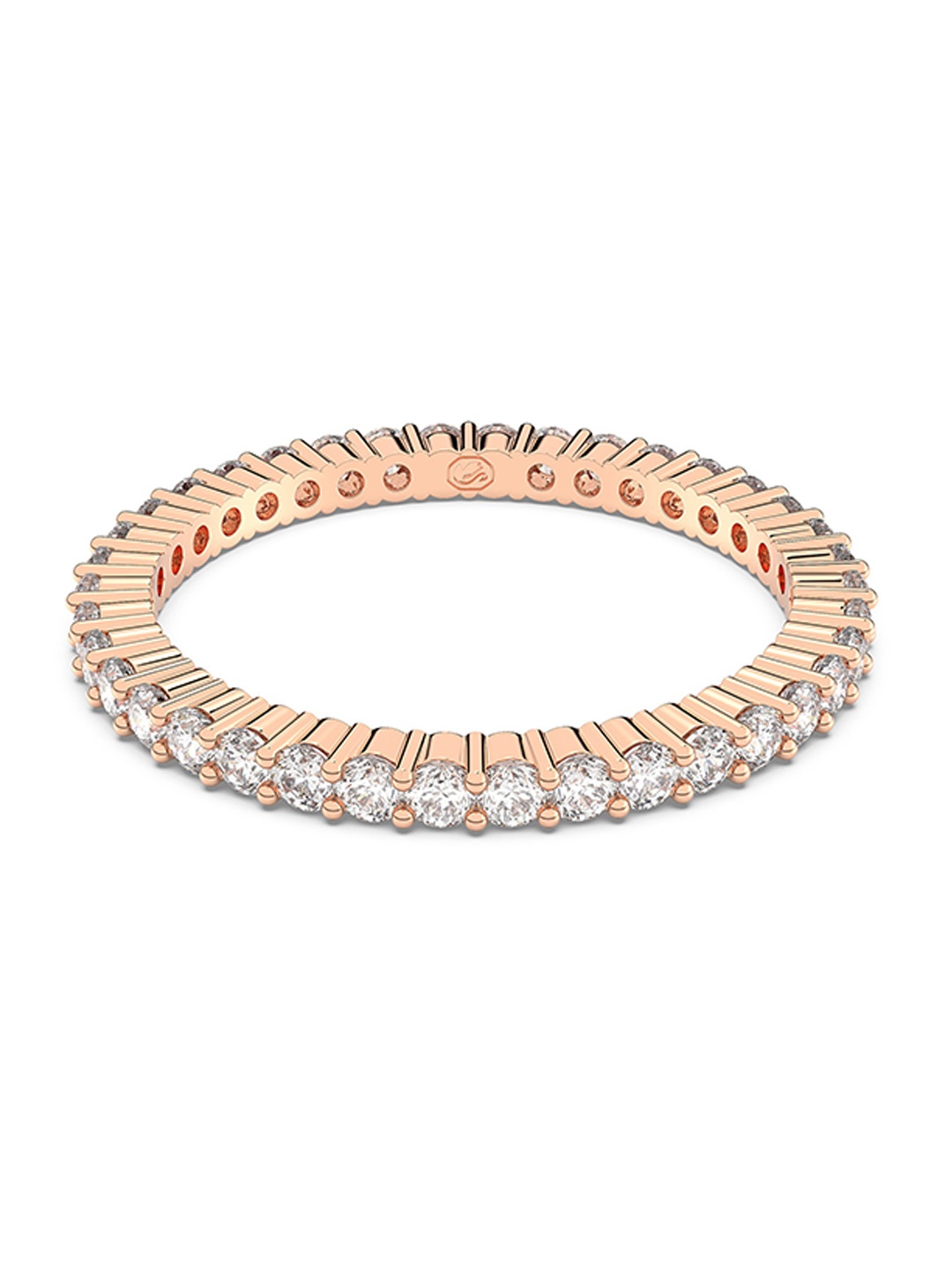 

SWAROVSKI RE VITTORE:RING COCR CRY/ROS 52, White