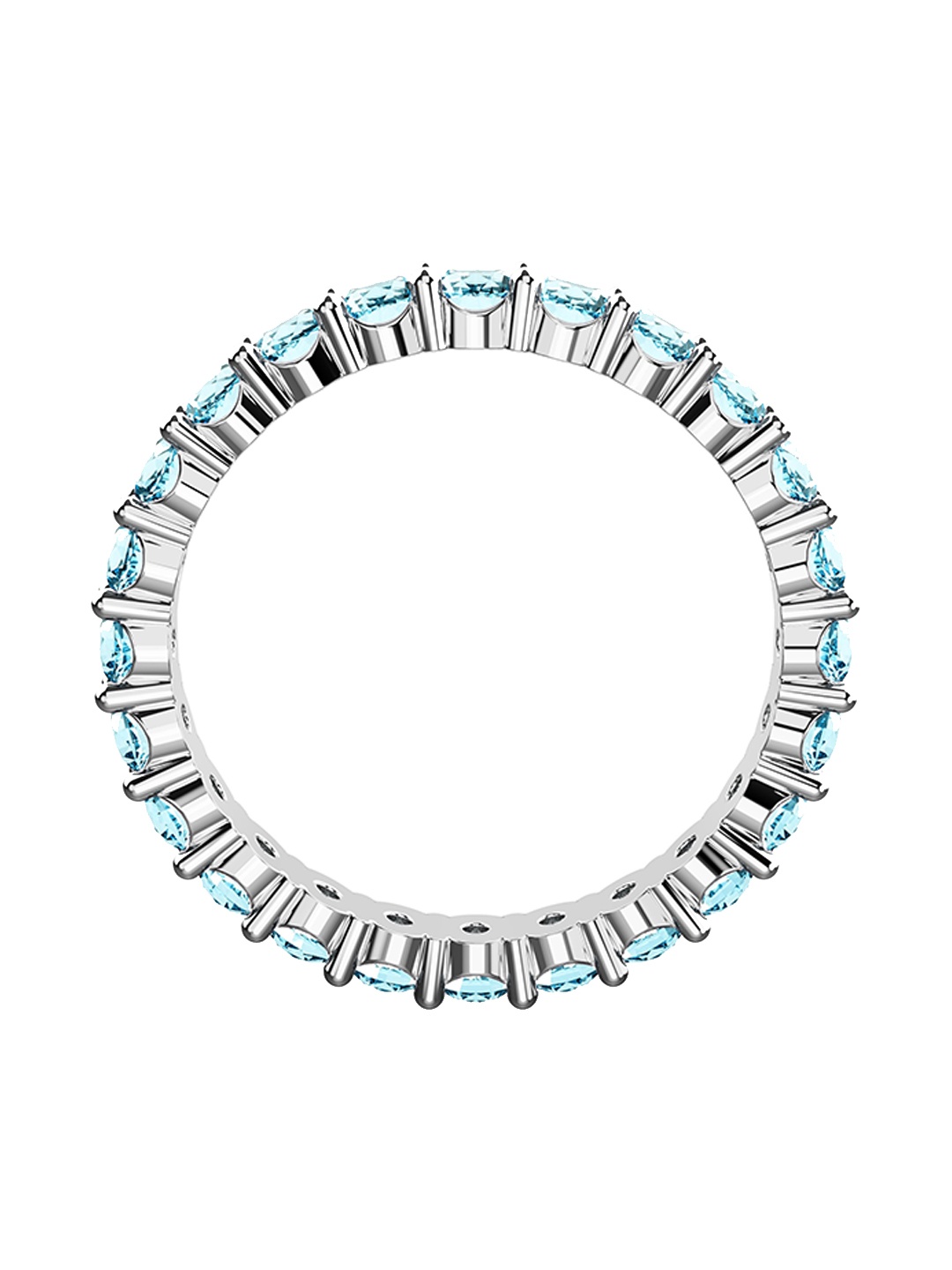 

SWAROVSKI MATRIX:RING AQUA BLU/RHS 52, Blue