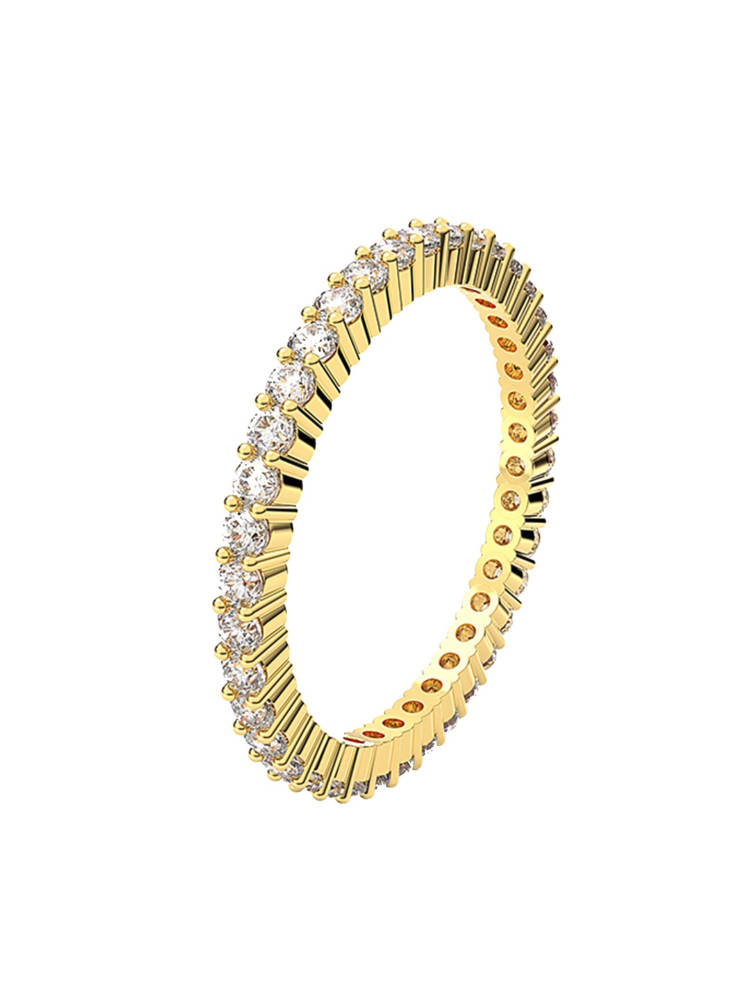 

SWAROVSKI RE VITTORE:RING COCR CRY/GOS 52, White