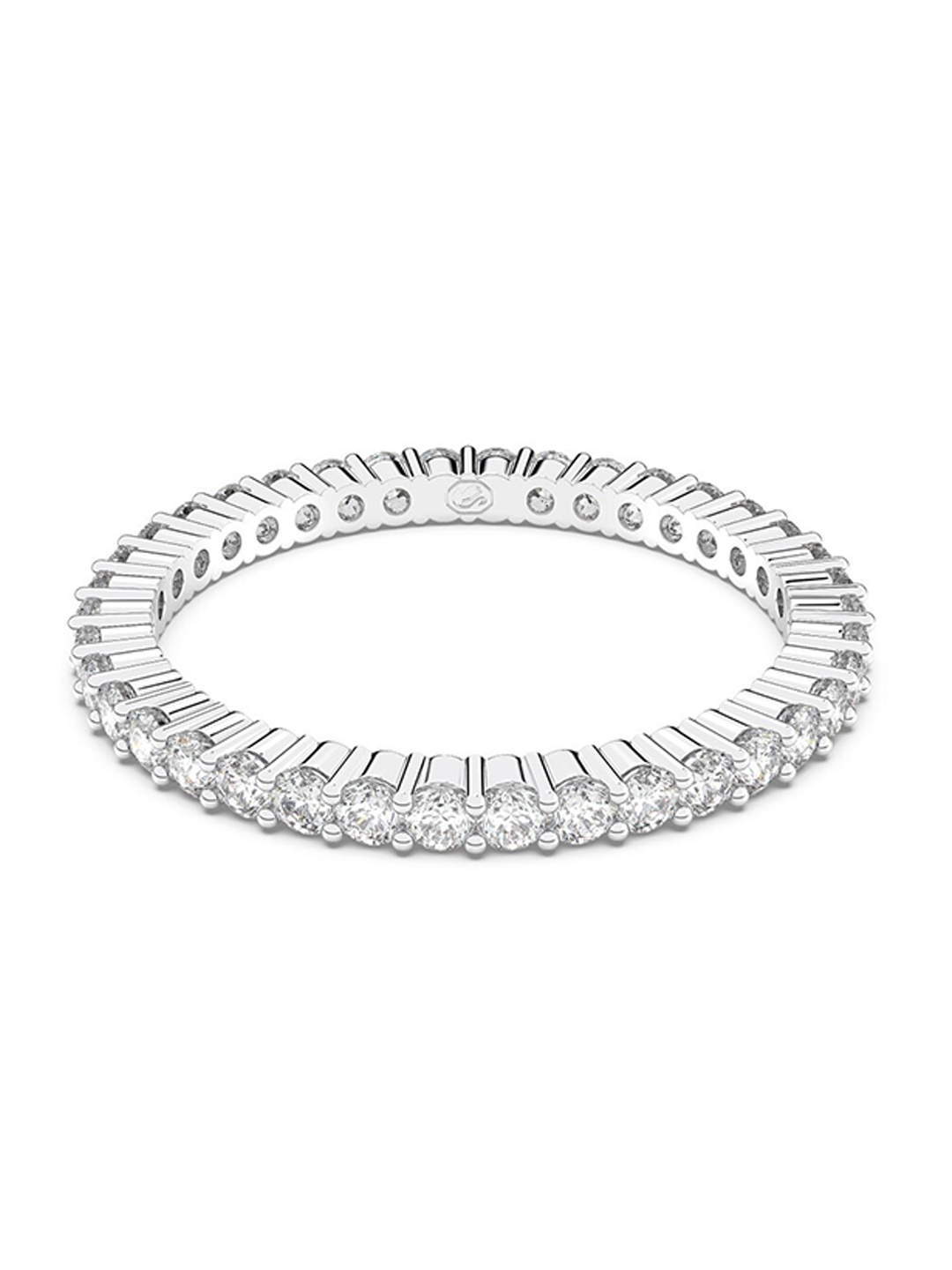 

SWAROVSKI RE VITTORE:RING COCR CRY/RHS 50, White
