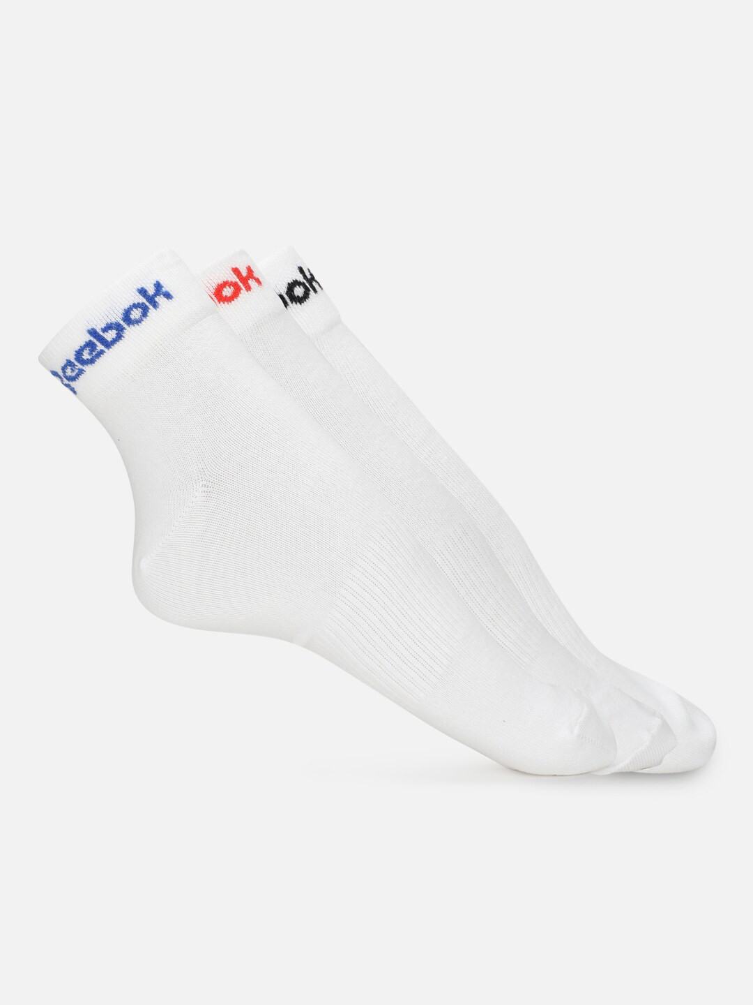 

Reebok Men Pack Of 3 Training Act Core Cotton Ankle Socks, White