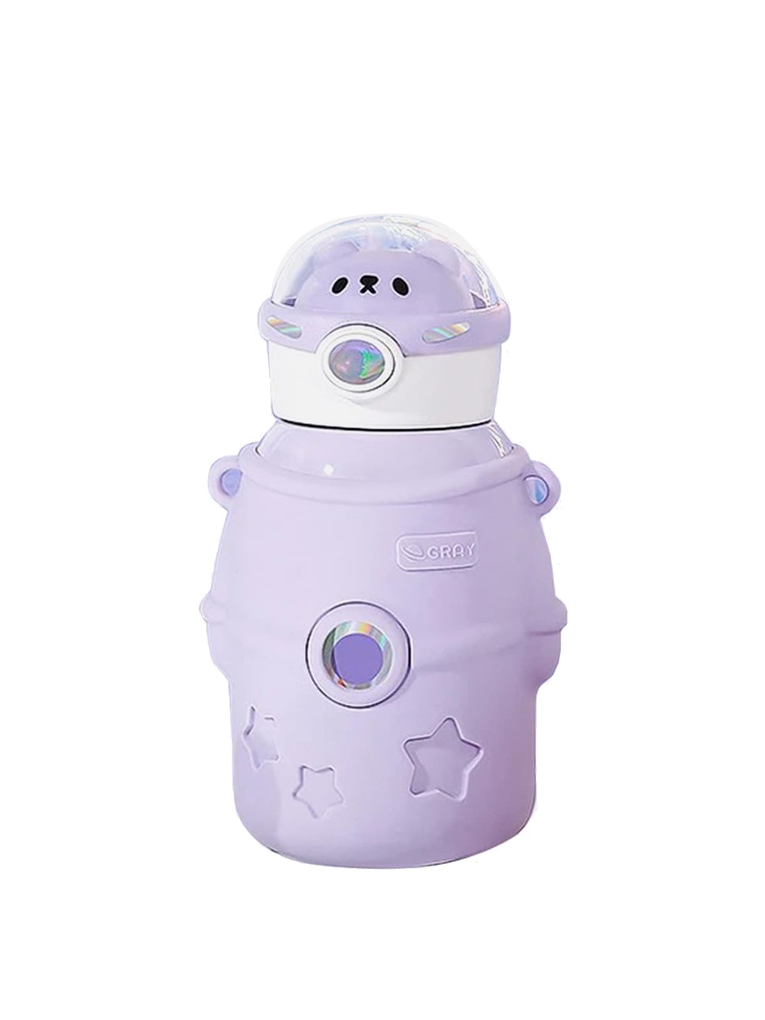 

Little Surprise Box LLP Kids Purple Stainless Steel Water Bottle 550 ml