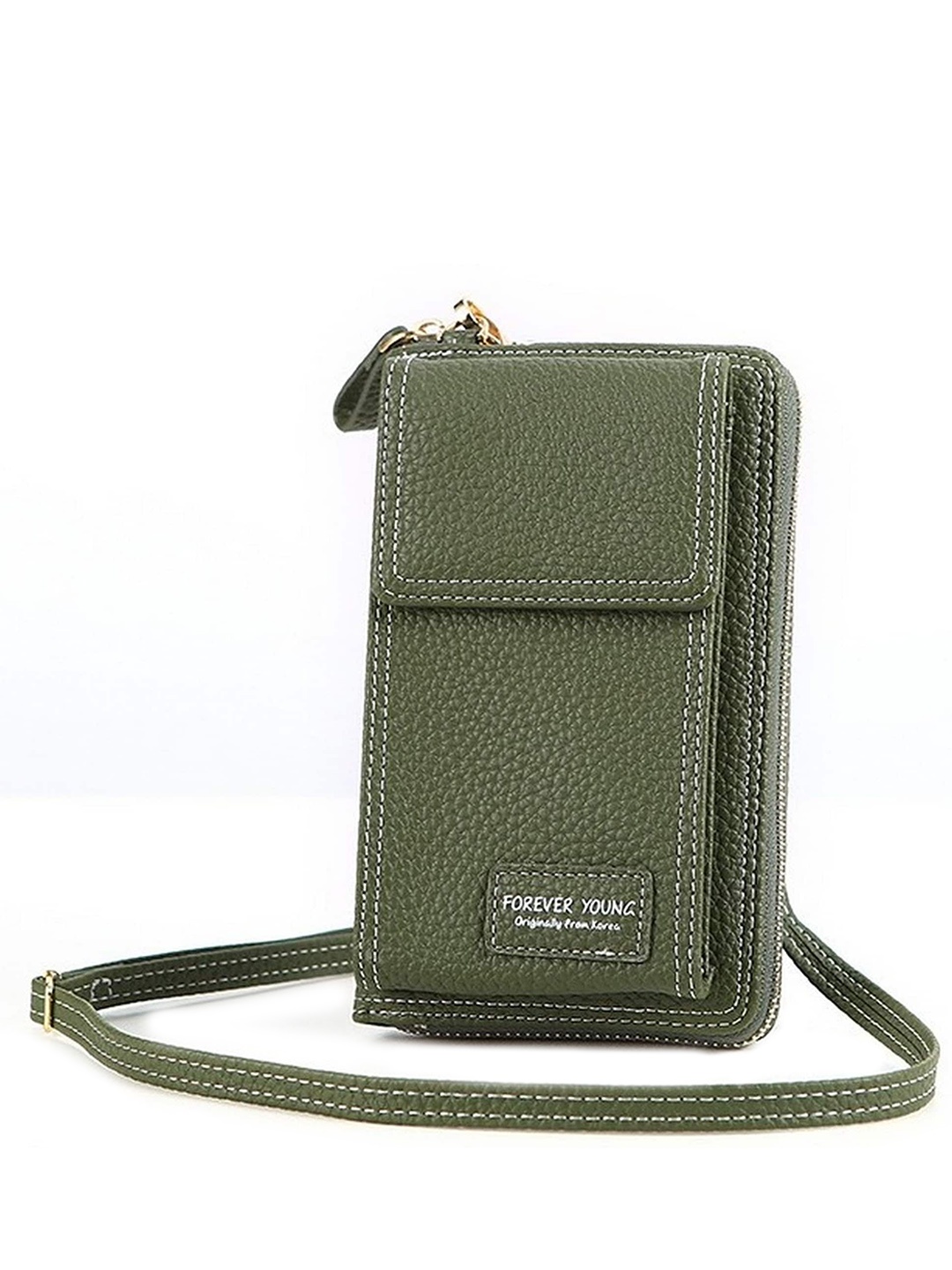 

Diva Dale PU Sling Bag, Green