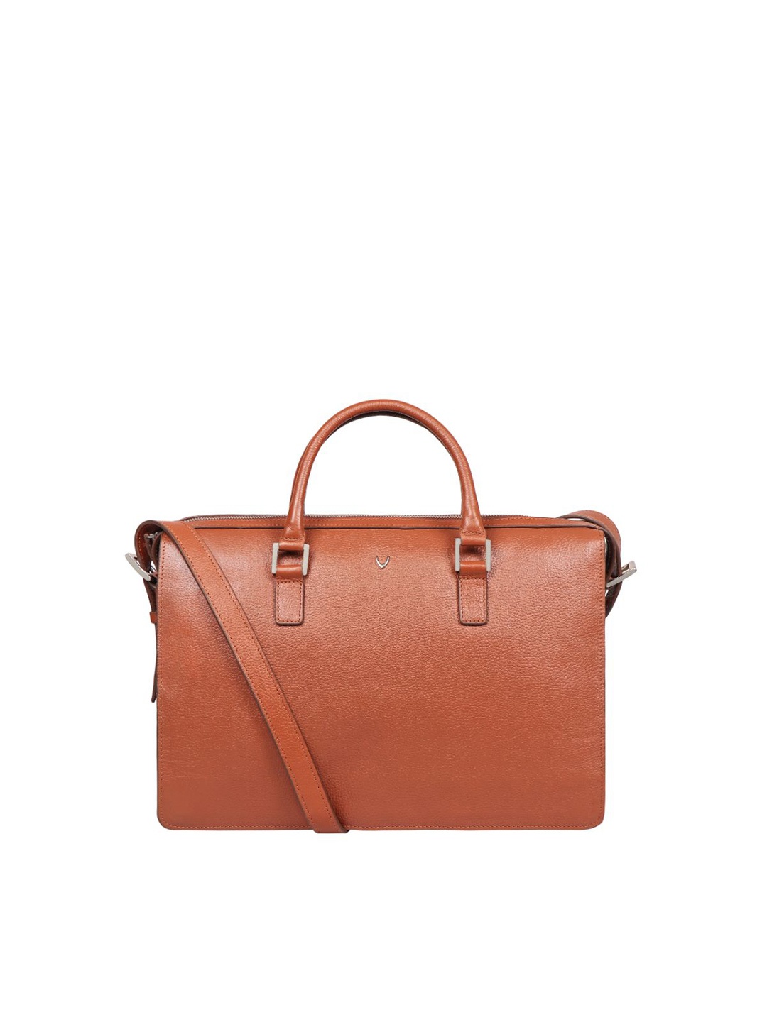 

Hidesign Women Detachable Sling Strap Leather Messenger Bag, Tan