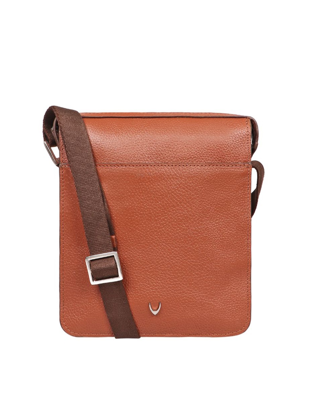 

Hidesign Women Leather Messenger Bag, Tan