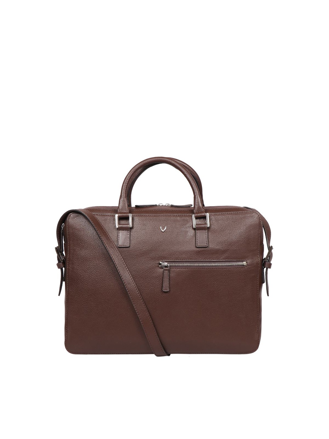 

Hidesign Women Detachable Sling Strap Leather Messenger Bag, Brown