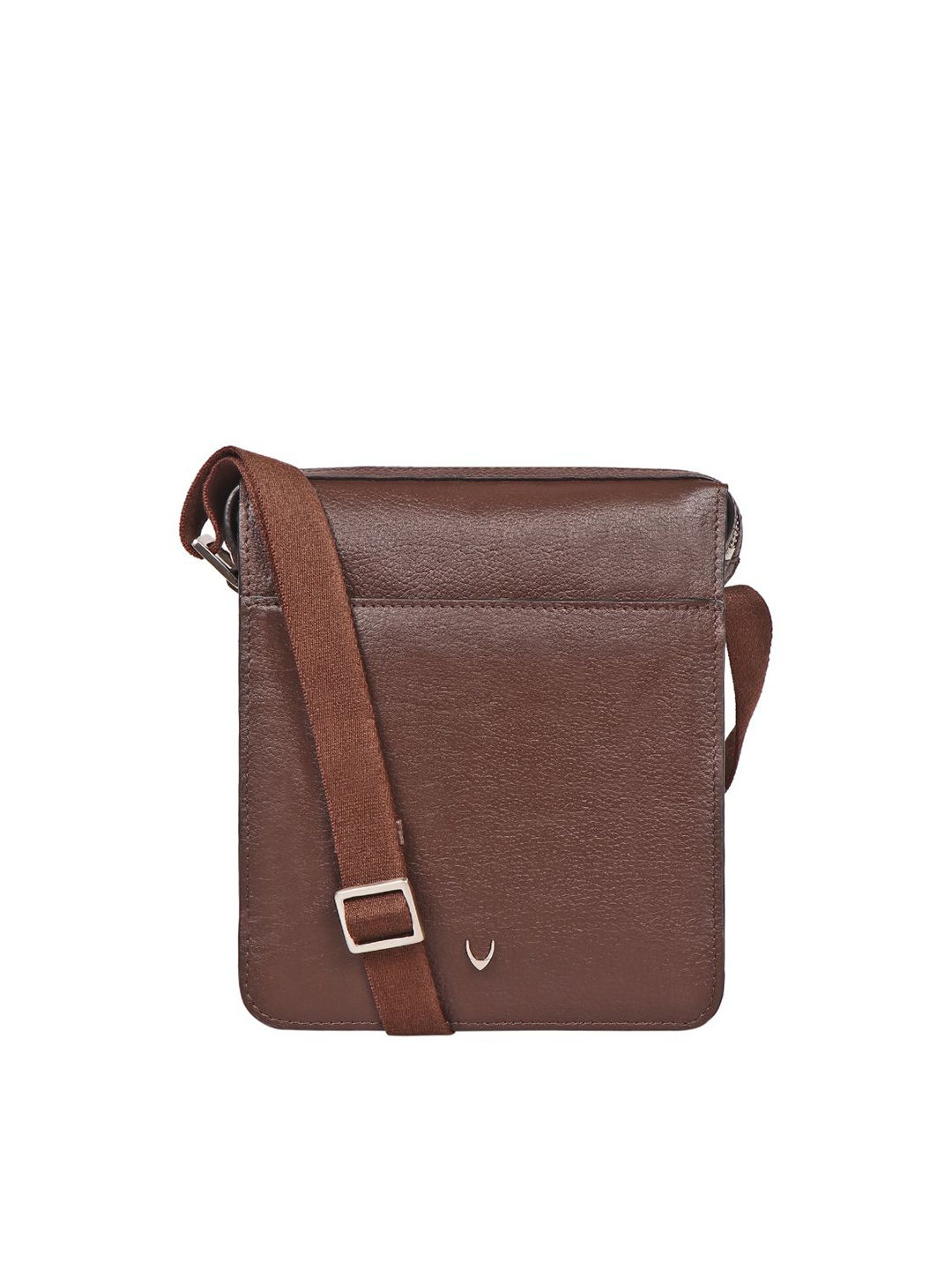 

Hidesign Women Textured Leather Messenger Bag, Brown