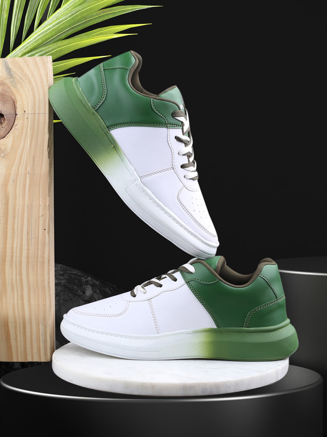 

Woakers Men Green Angry Birds Sneakers