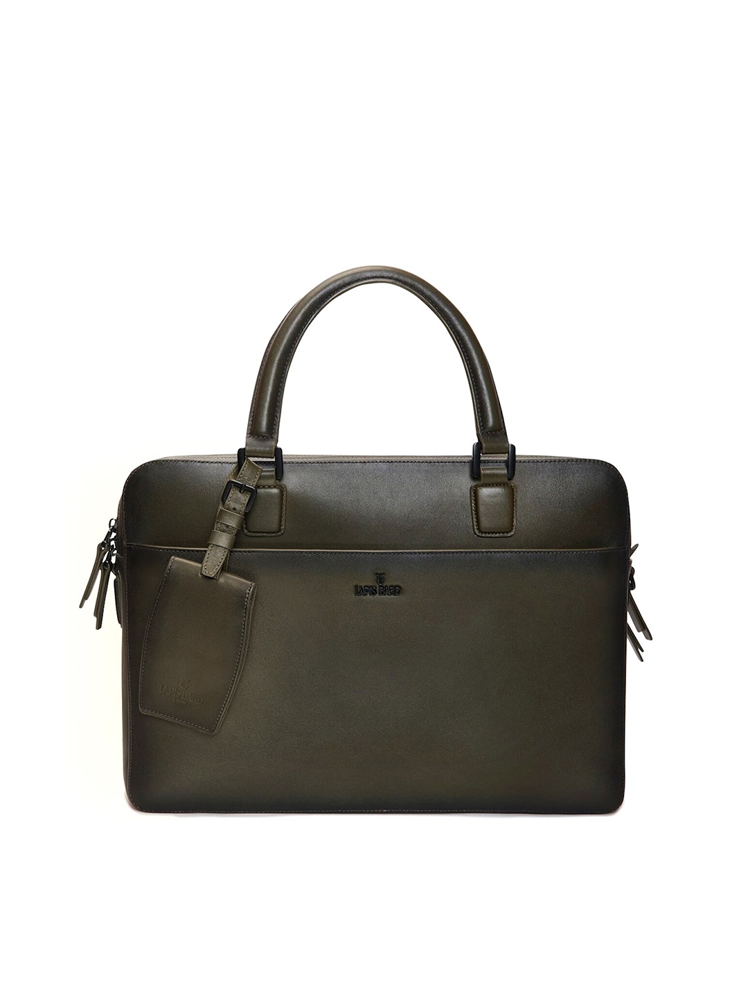 

Lapis Bard Olive Ducorium Leather Chester 14-inch Laptop Business Bag