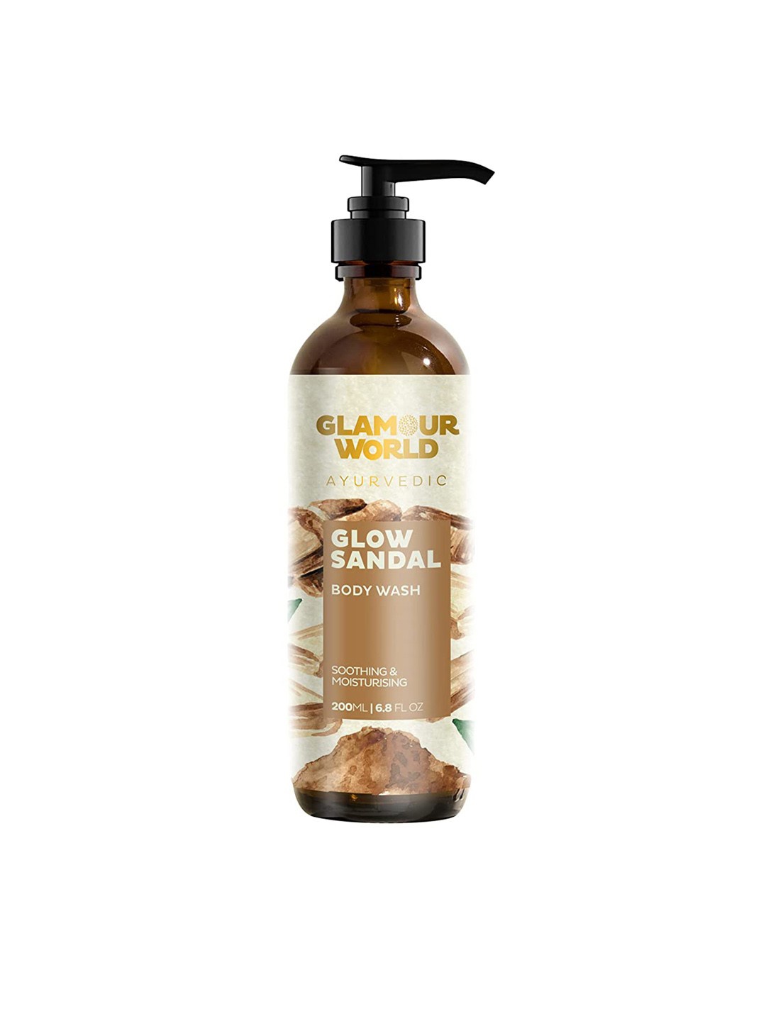 

Glamour World Ayurvedic Glow Sandal Body Wash 200 ml, White