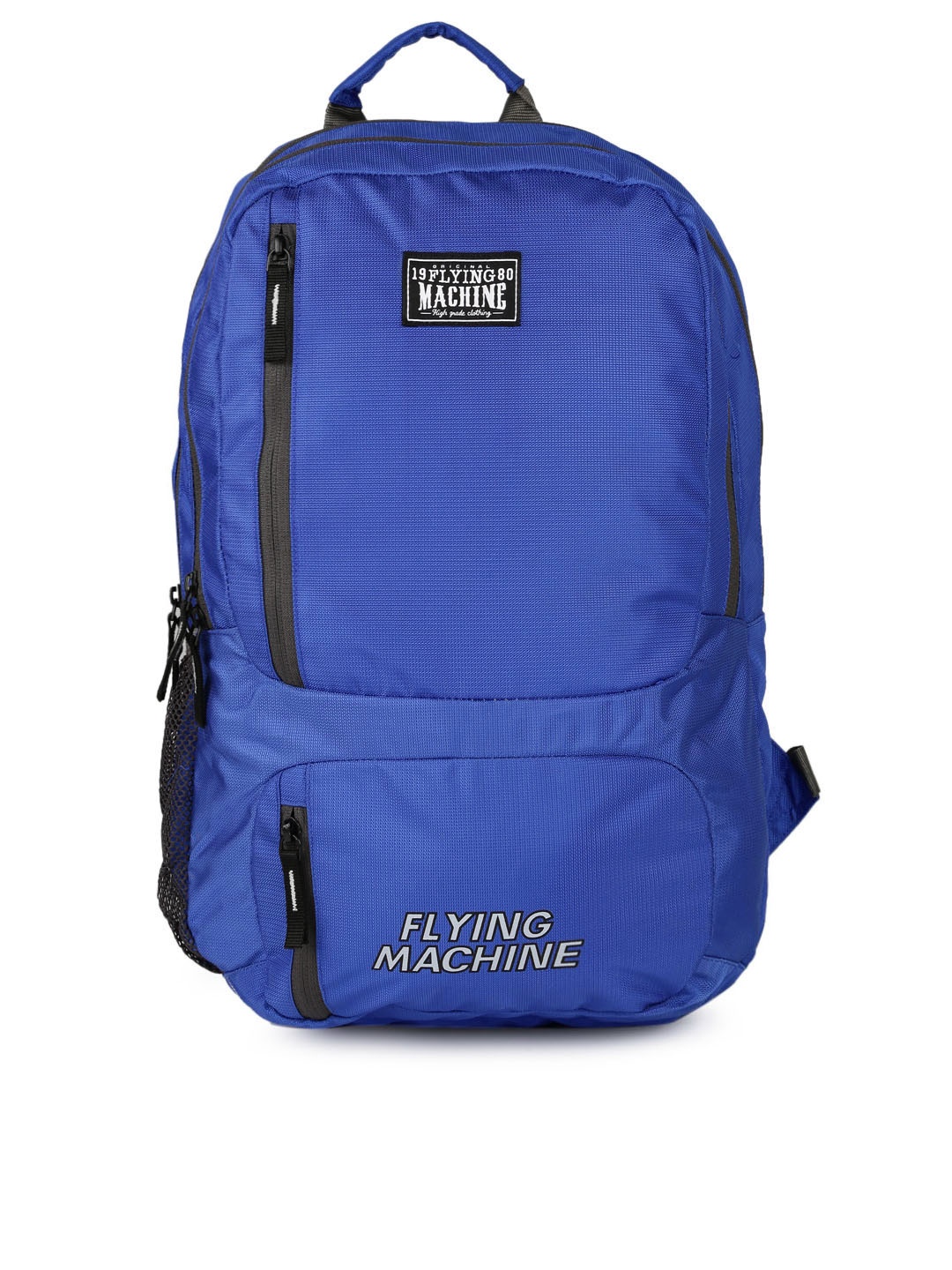 

Flying Machine Men Blue Brand Logo Backpack