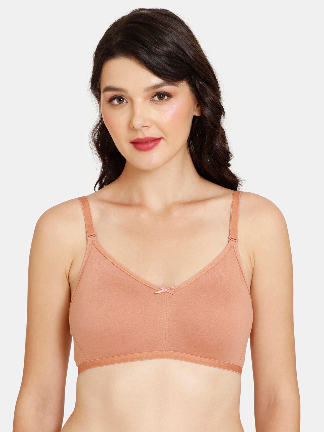 

Rosaline by Zivame Non-Padded T-Shirt Bra, Beige