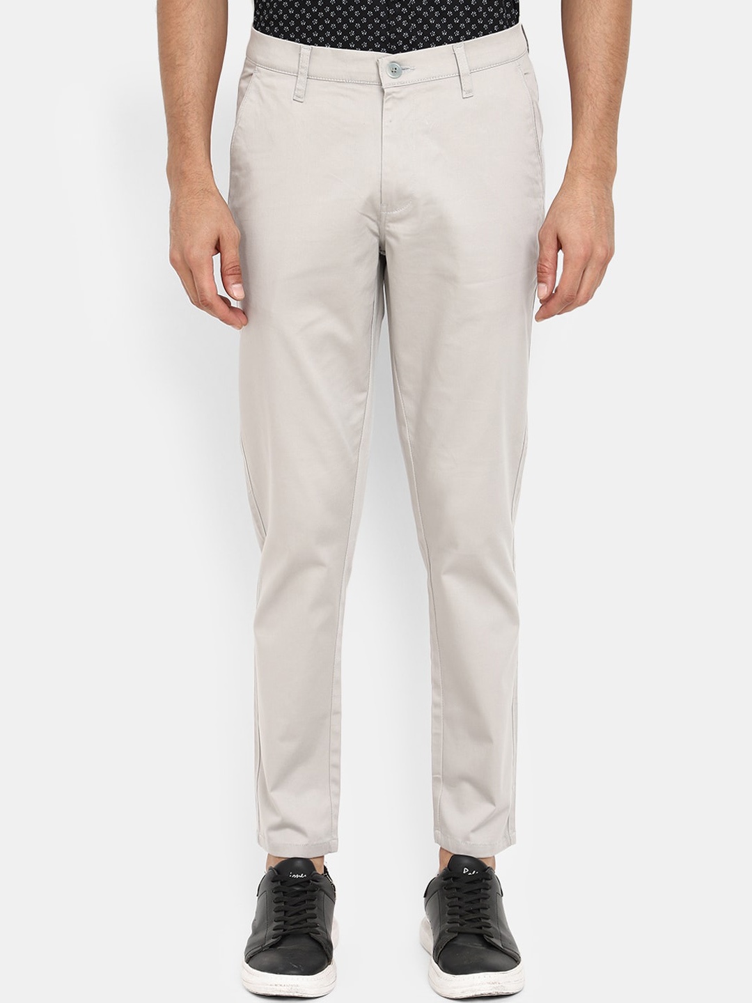 

V-Mart Men Grey Trousers