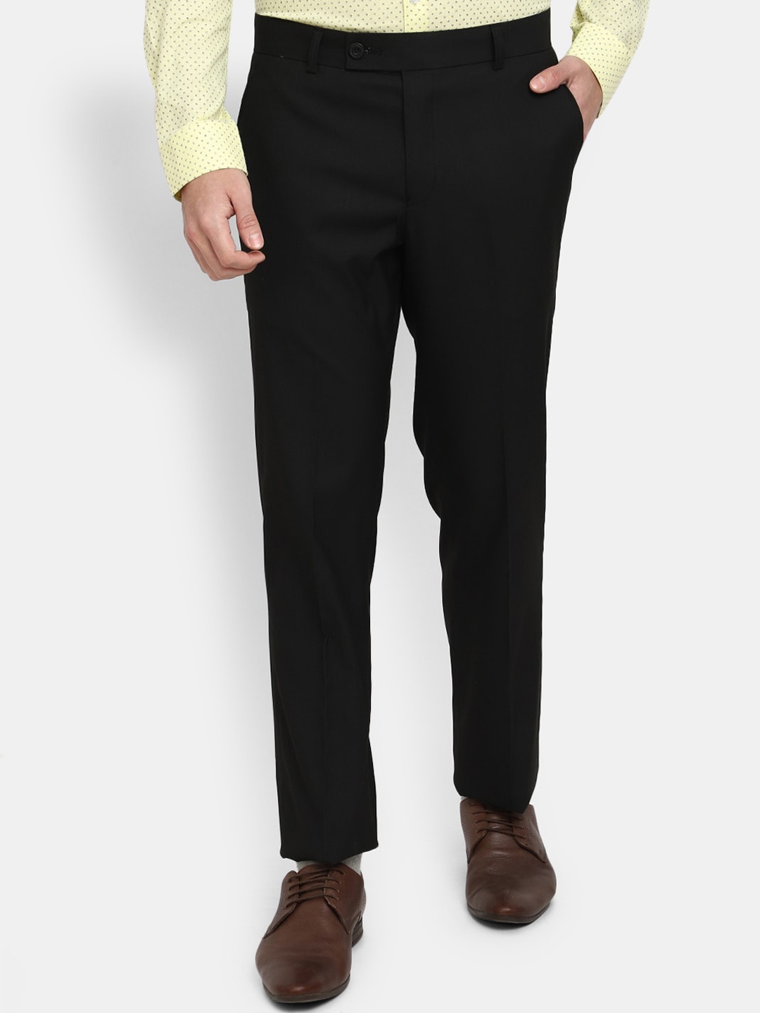 

V-Mart Men Black Trousers