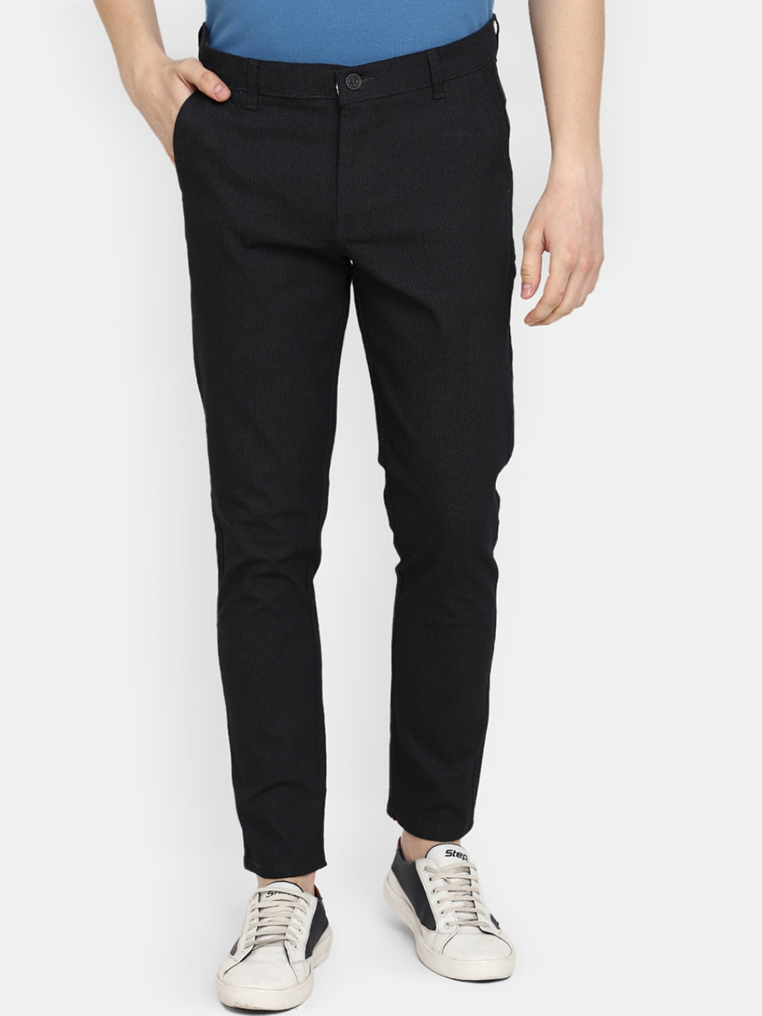 

V-Mart Men Black Chinos Trousers