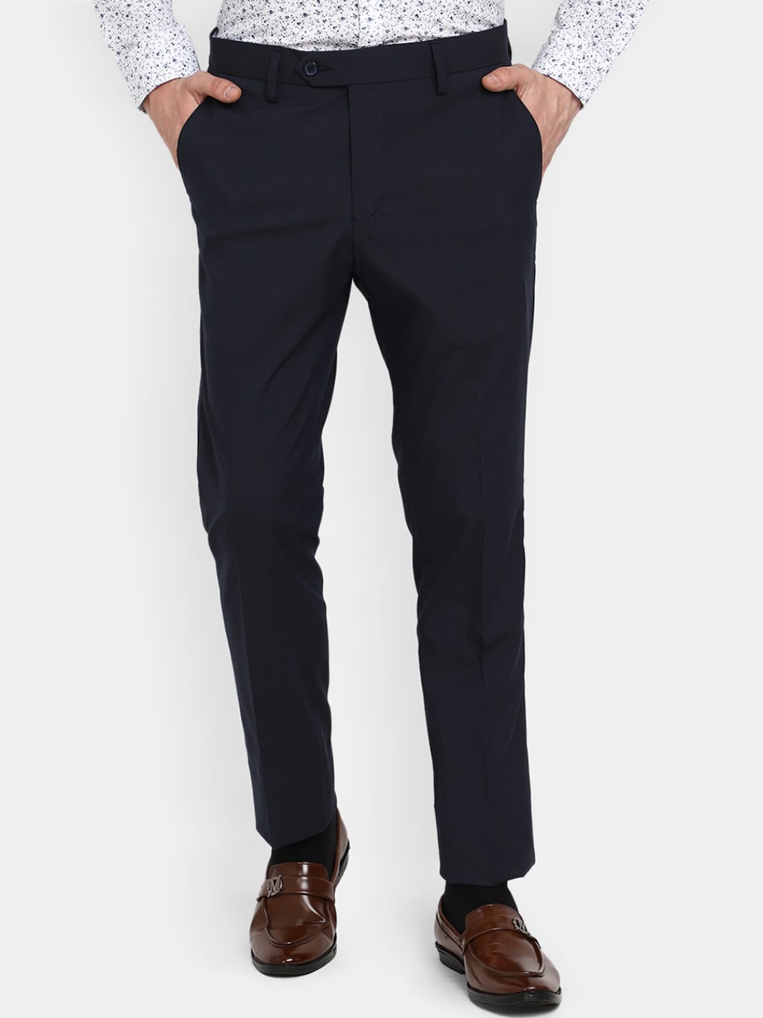 

J White by Vmart Men Blue Trousers