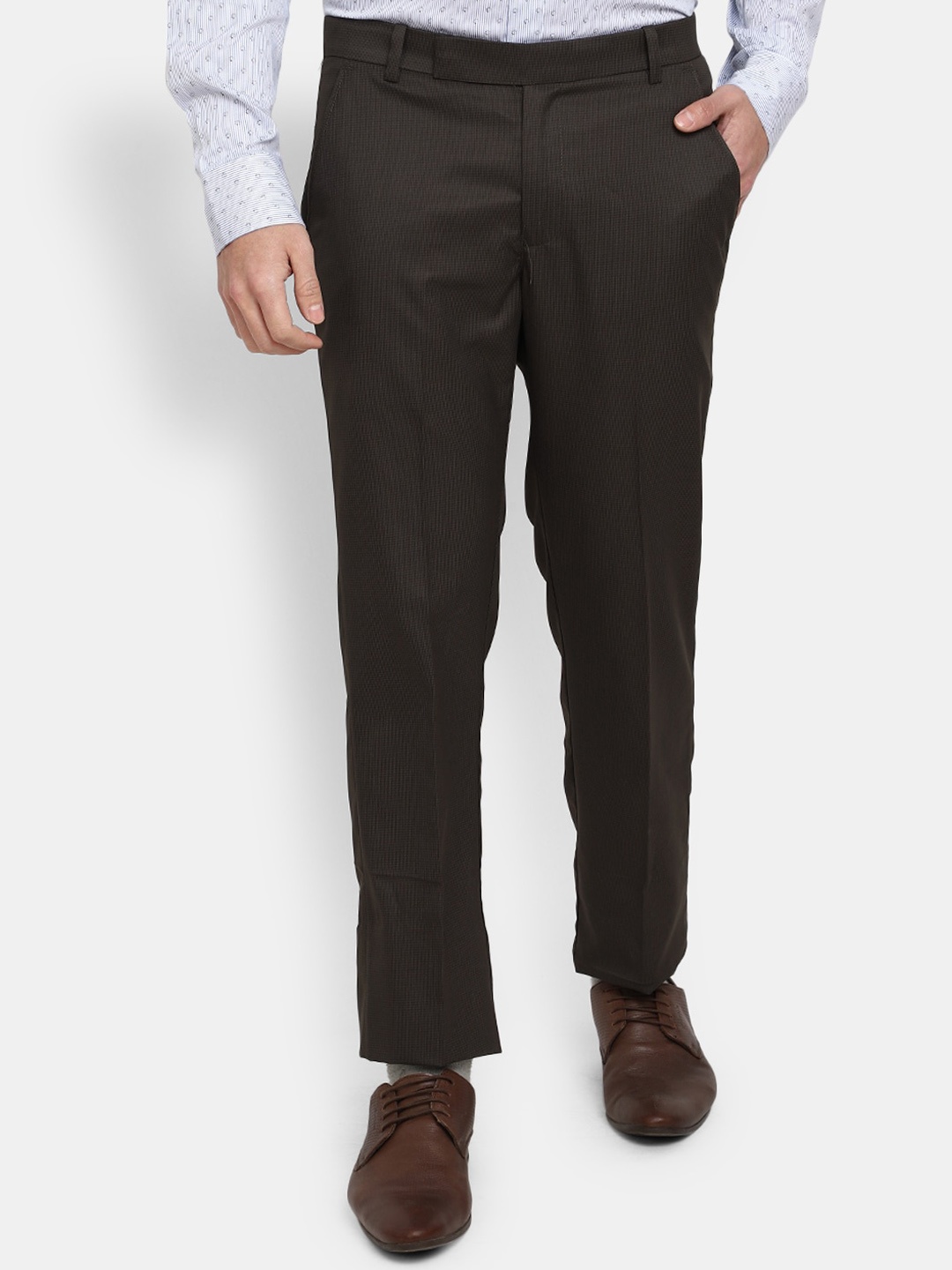 

J White by Vmart Men Grey Trousers