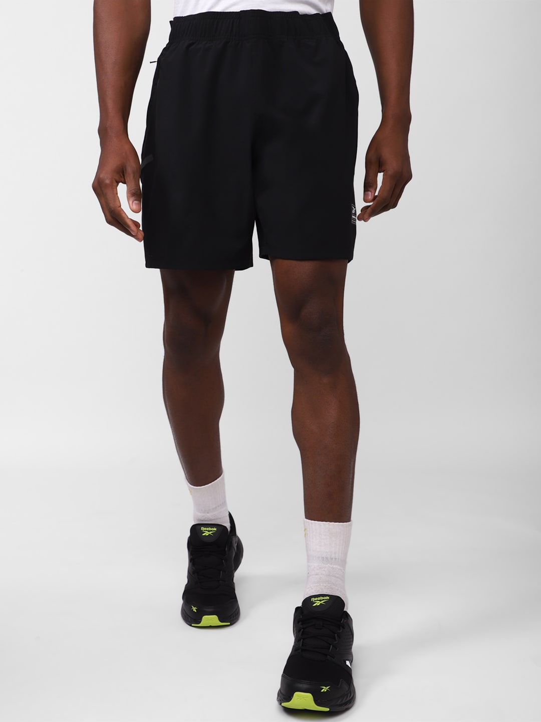 

Reebok Men Certified Speed Sports Shorts, Black