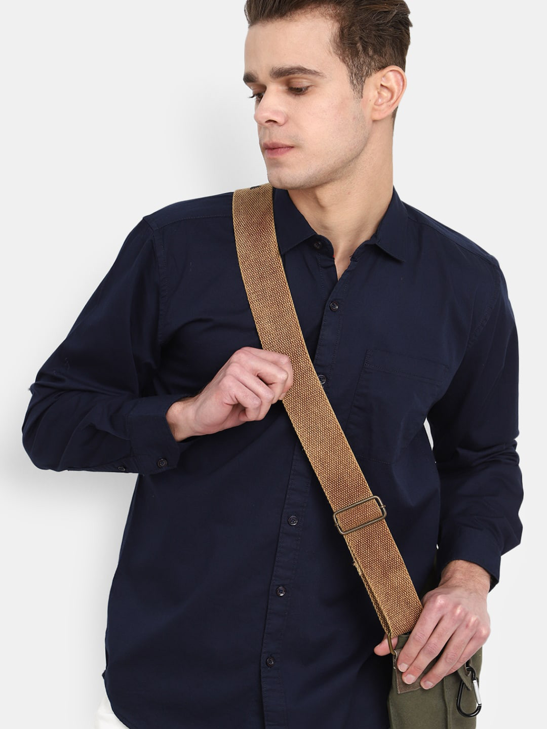 

V-Mart Regular Fit Cotton Casual Shirt, Blue