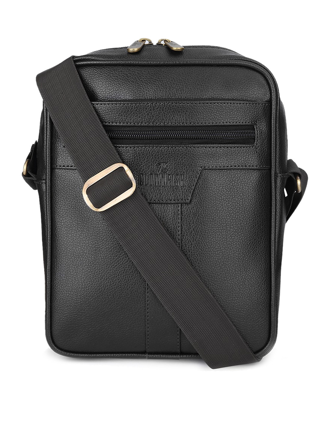 

THE CLOWNFISH Fiona Black Structured Sling Bag