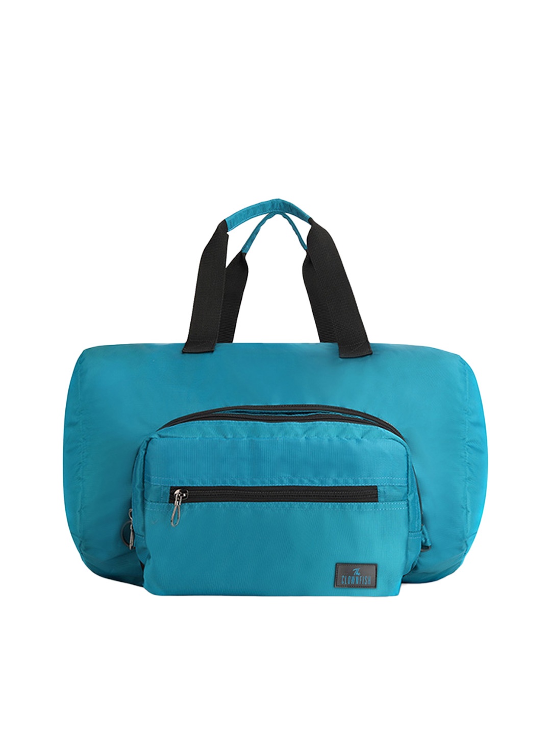 

THE CLOWNFISH Rebecca Set Of 2 Solid Medium Duffle Bags, Turquoise blue