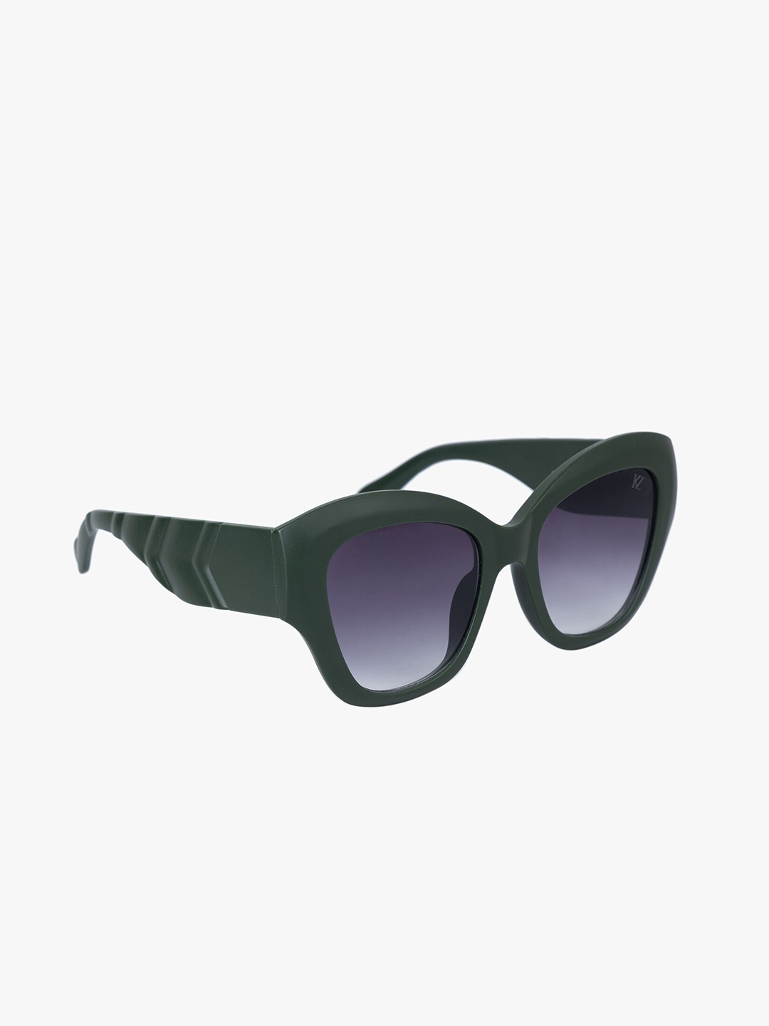 

KZ07 By Kazo Plastic and Metal Oversized Sunglasses, Grey