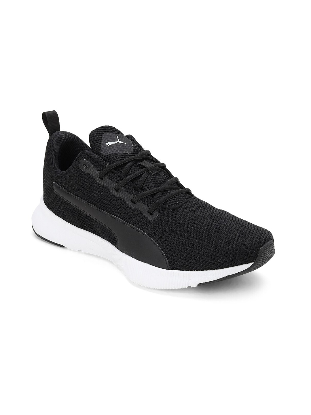 

Puma Men Robust V2 Woven Design Textile Running Sports Shoes, Black